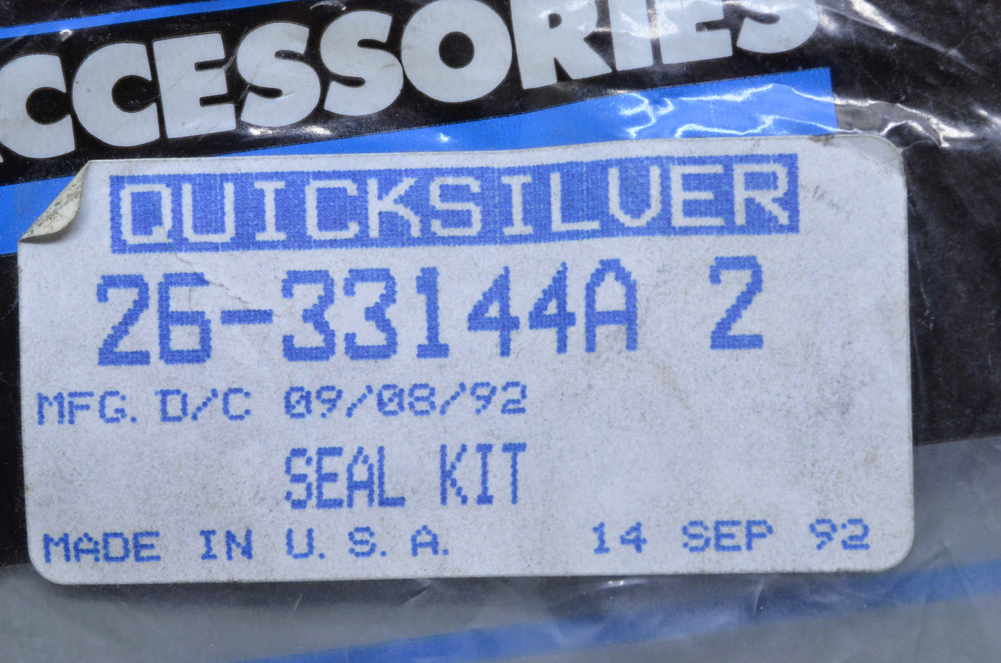 New OEM Mercury Gearcase Lower Seal Kit NOS