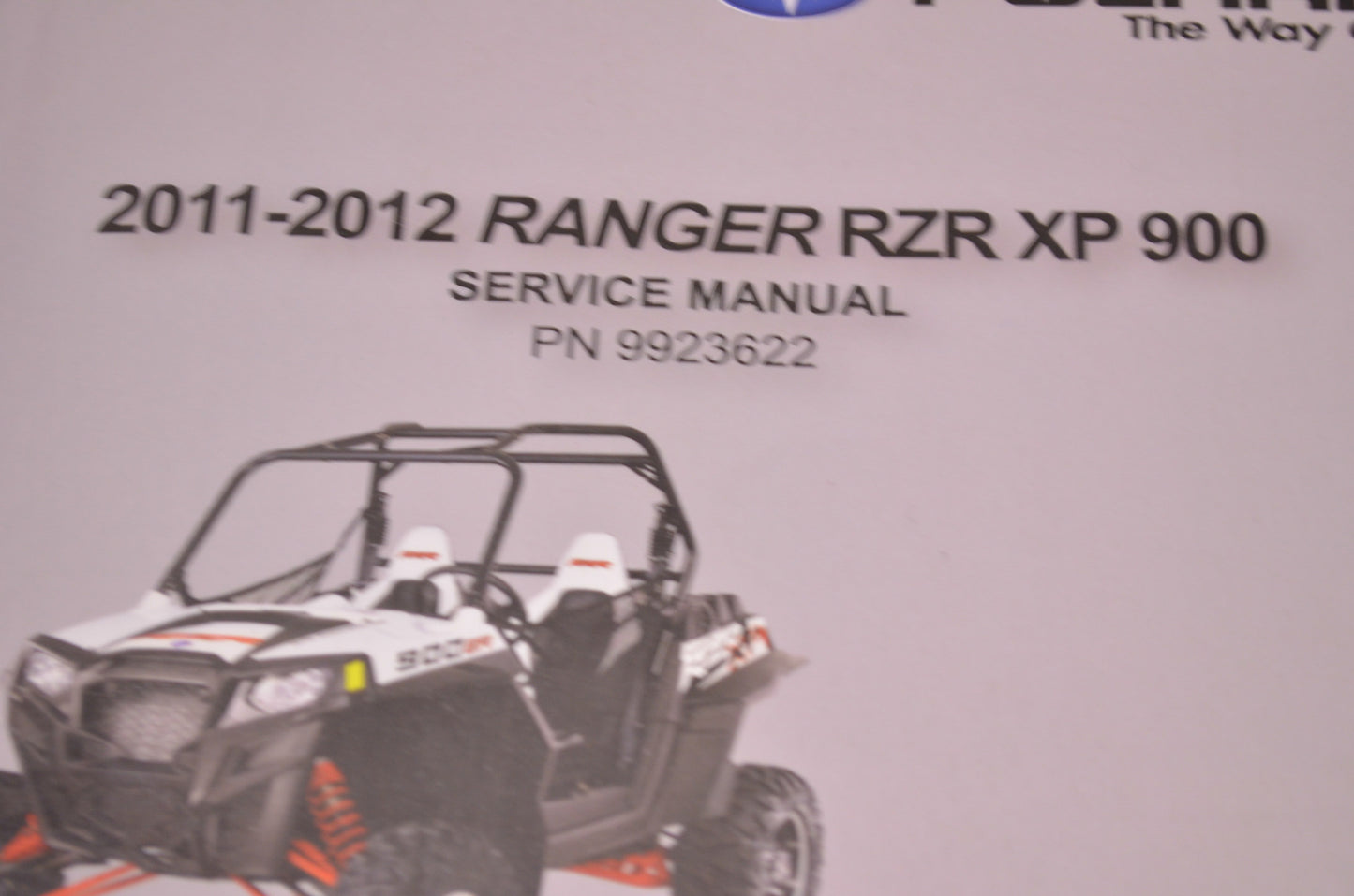 OEM Polaris 9923622 Service Manual 11-12 RZR XP / RZR XP 4