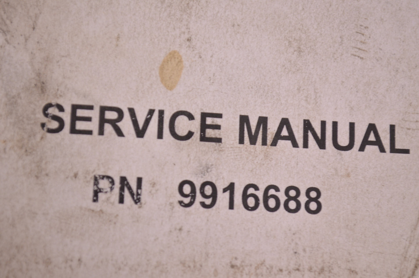 OEM Polaris 9916688 Service Manual 01 Deep Snow,Snow