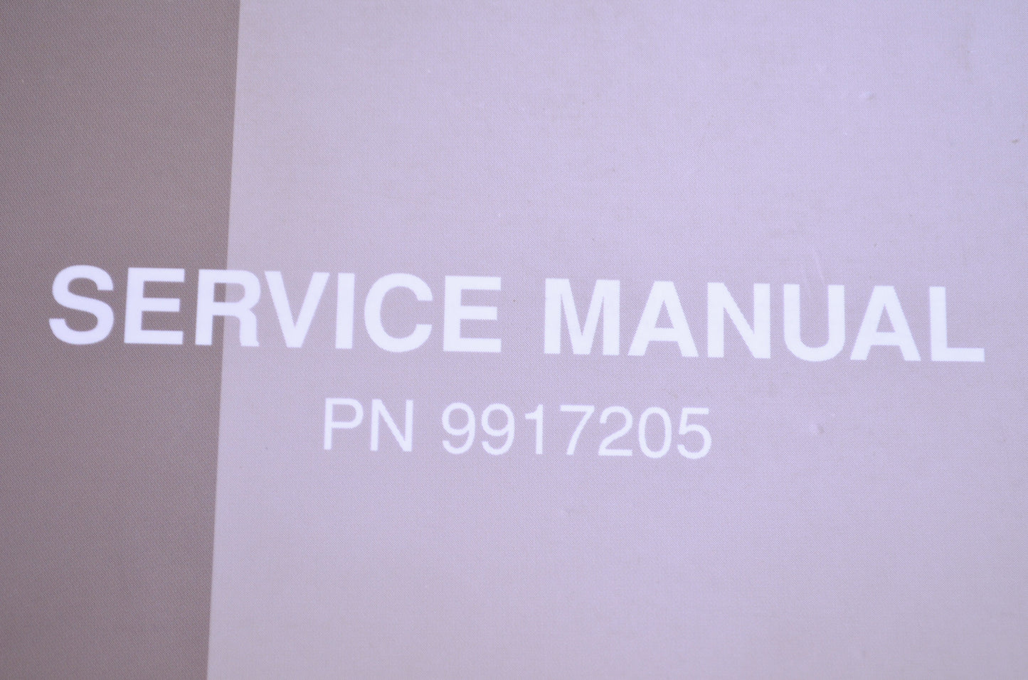 OEM Polaris 9917205 Service Manual 02 Trail Boss