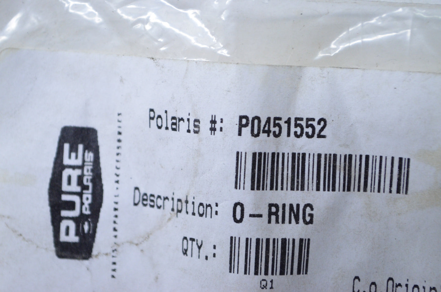 OEM Polaris 451552 O-Ring NOS