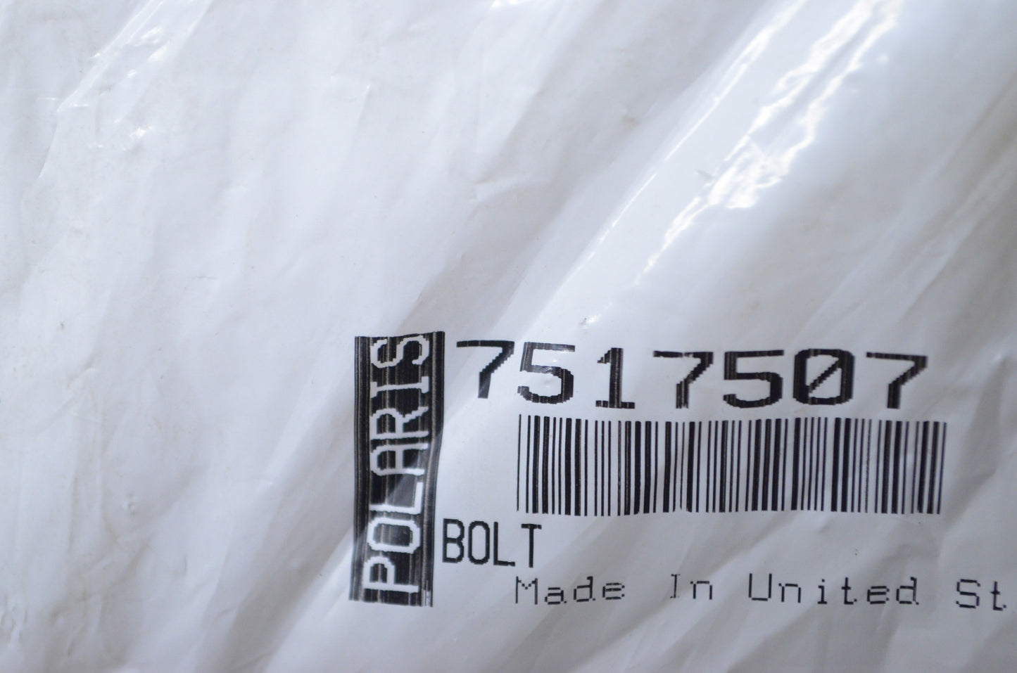 OEM Polaris 7517507 Bolt NOS