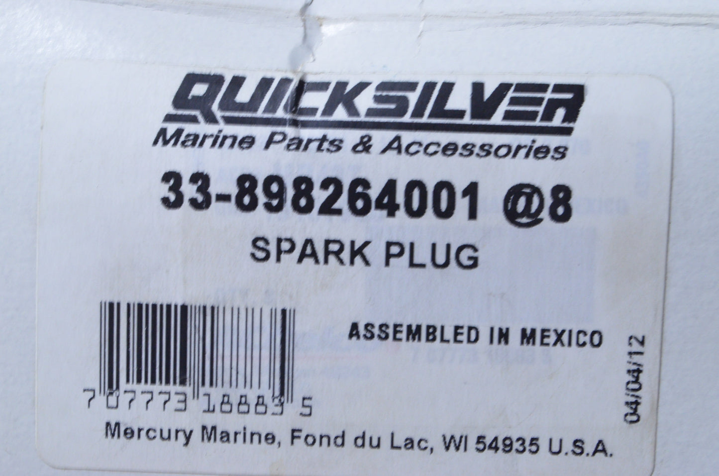 Spark Plug Set NOS