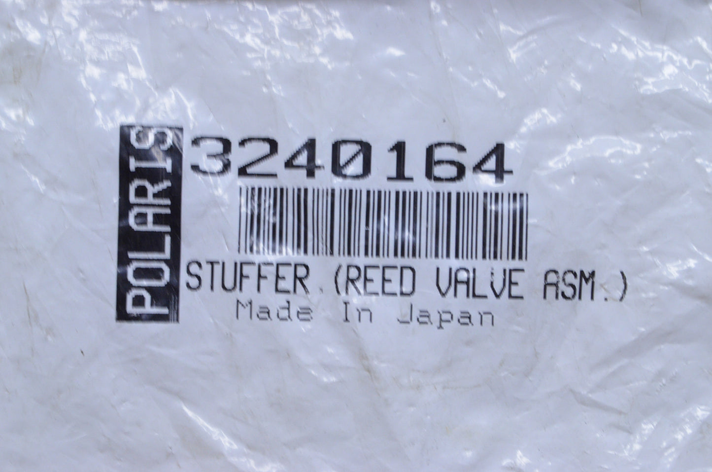 OEM Polaris 3240164 Reed Valve Assembly Stuffer NOS