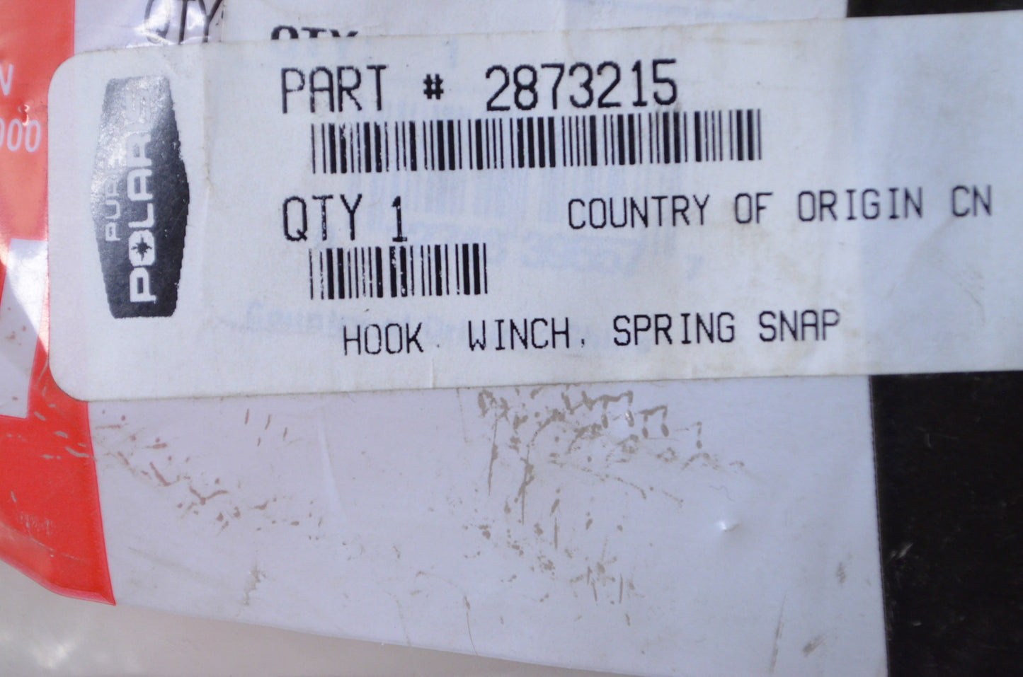 OEM Polaris 2873215 Spring Snap Winch Snap NOS