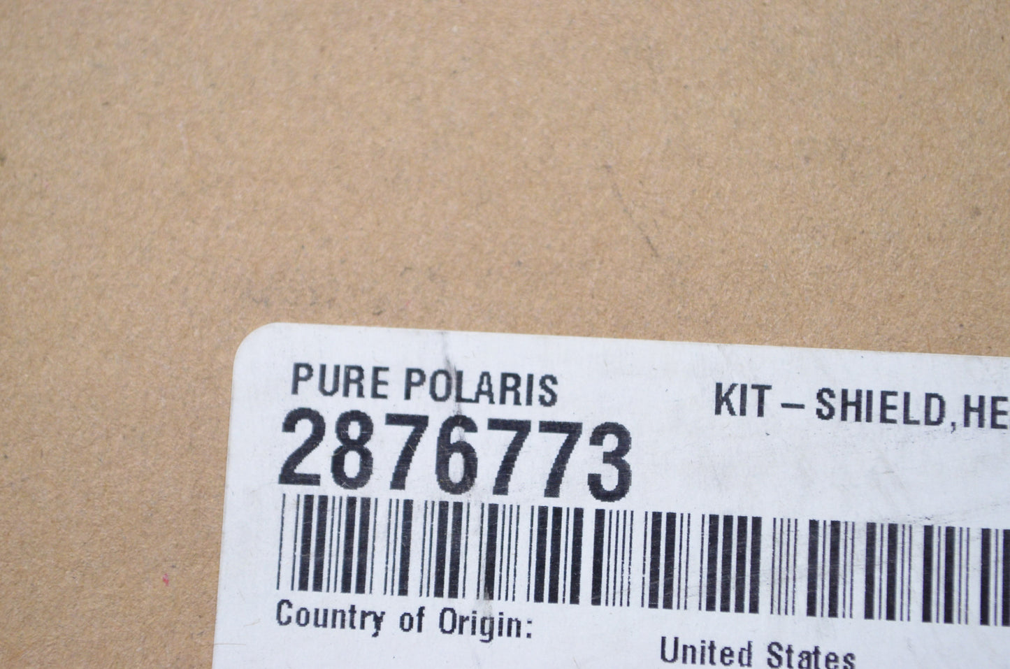 New OEM Polaris Heat Shield Kit NOS