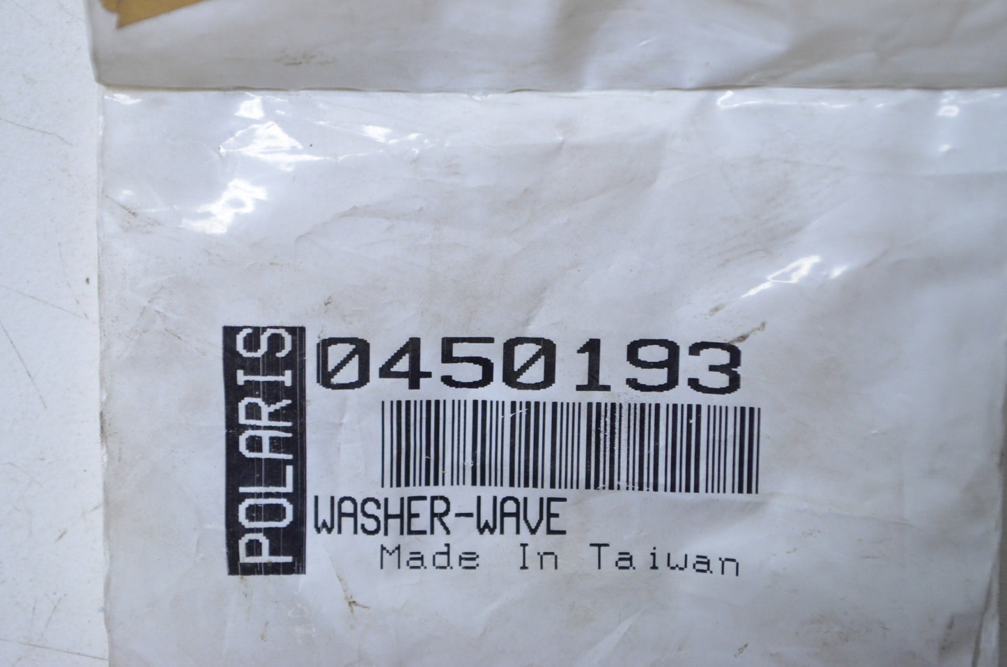 New OEM Polaris Starter Wave Washer NOS