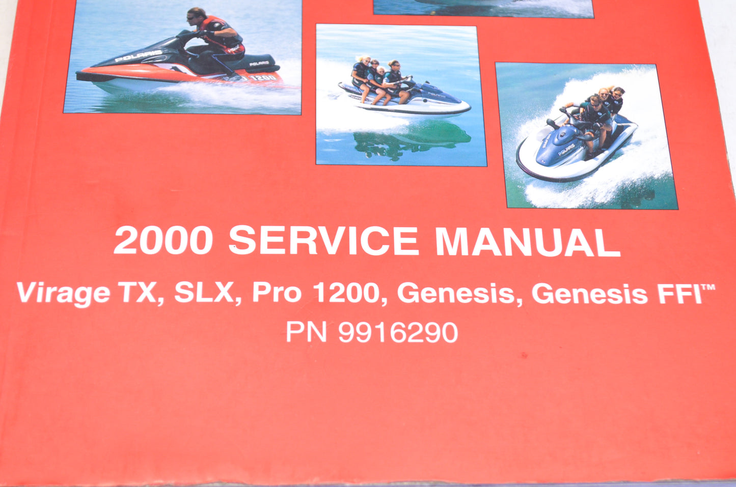 OEM Polaris 2000 Virage TX/SLX/Pro 1200/ Genesis/ Genesis FFI Service Manual