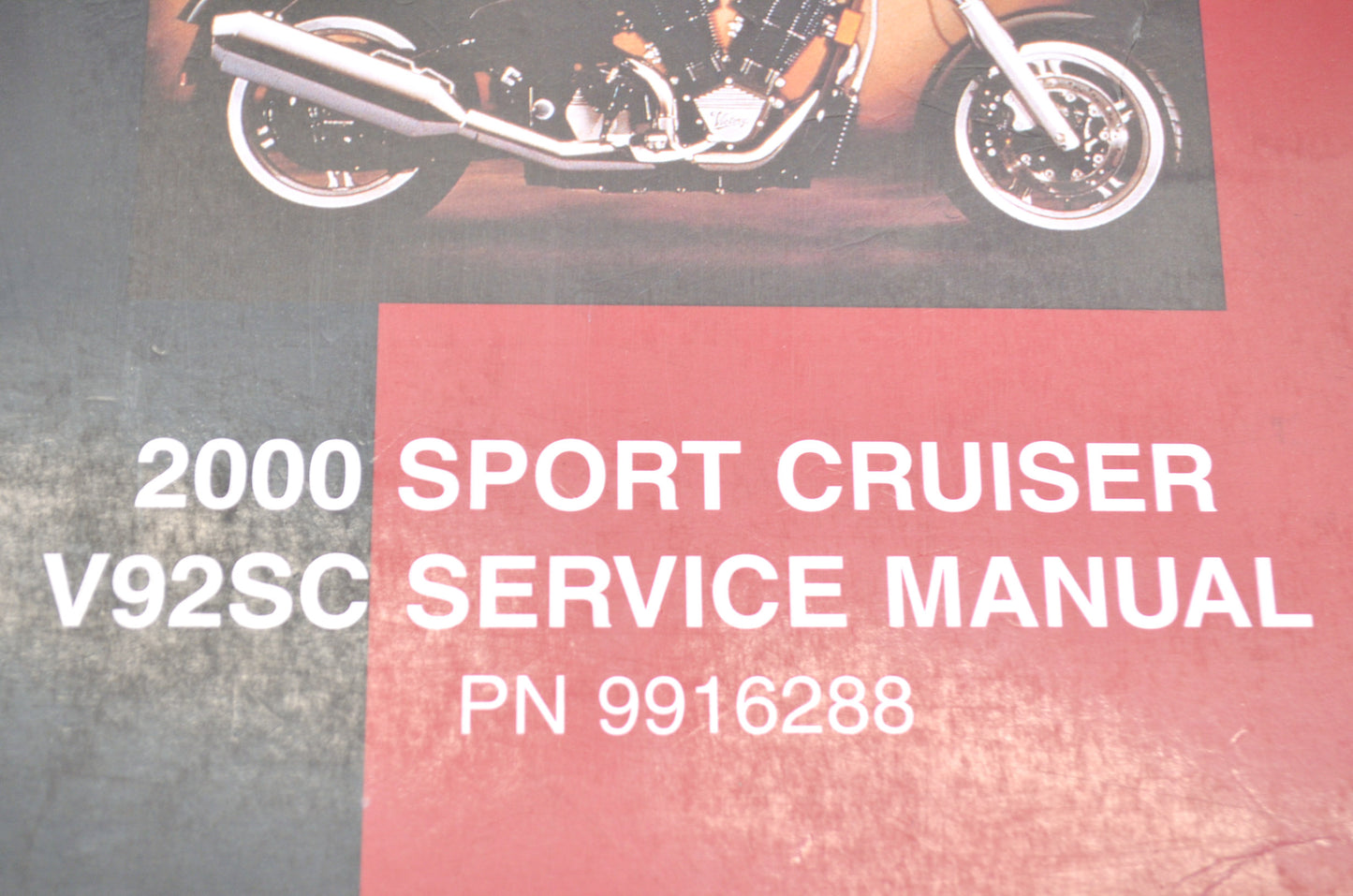 OEM Victory 2000 Sport Cruiser/V92SC Service Manual