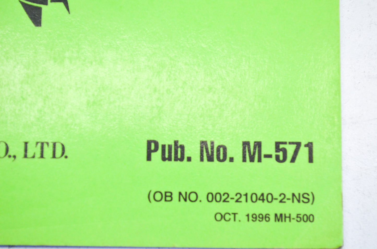 OEM Nissan Outboard Motor NS 3.5B Parts Catalog Manual