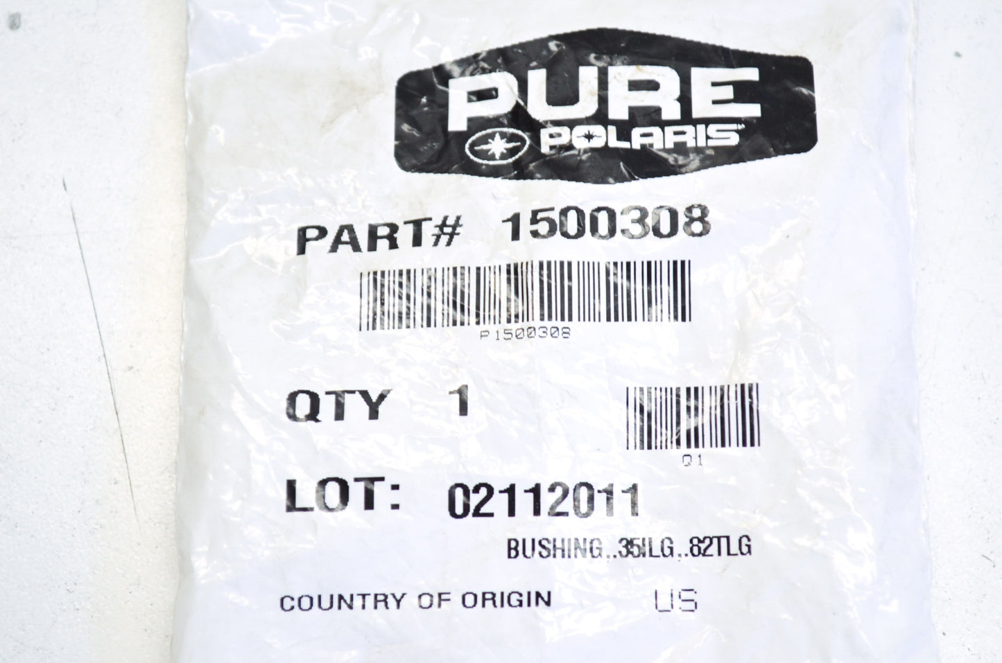 OEM Polaris 1500308 Bushing .35ILG .82TLG NOS