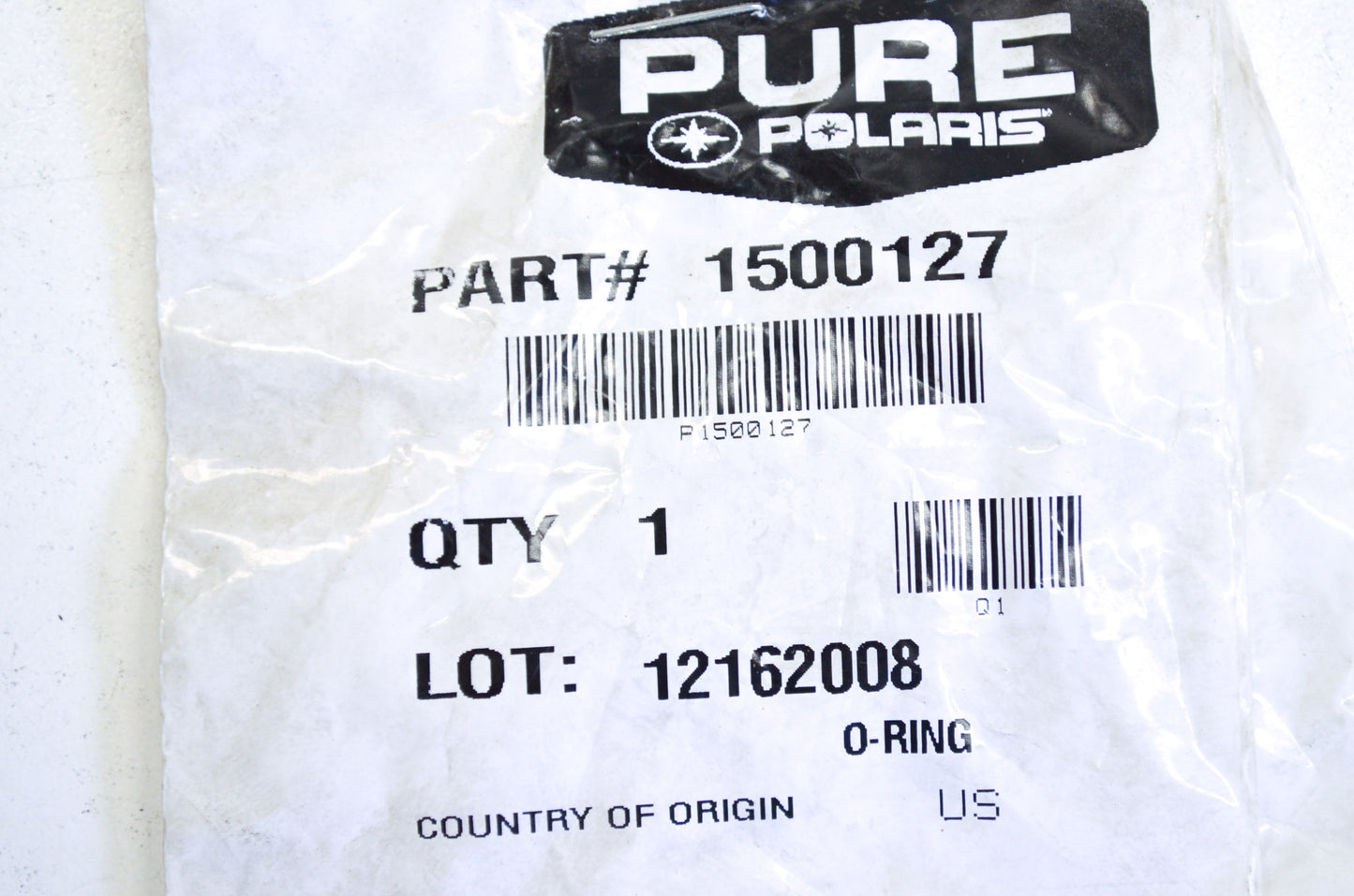 OEM Polaris 1500127 O-Ring NOS