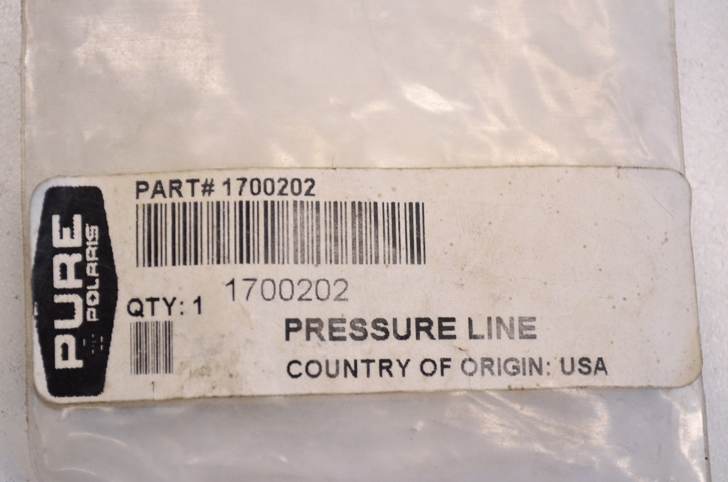OEM Polaris 1700202 Pressure Hose NOS