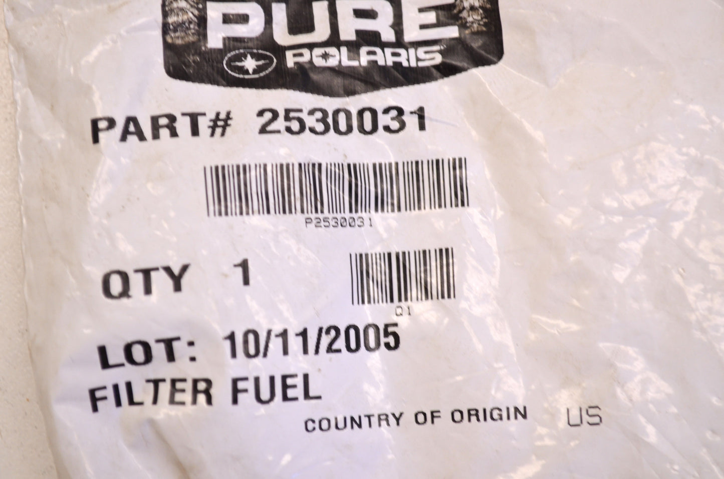 New OEM Victory Fuel Filter NOS