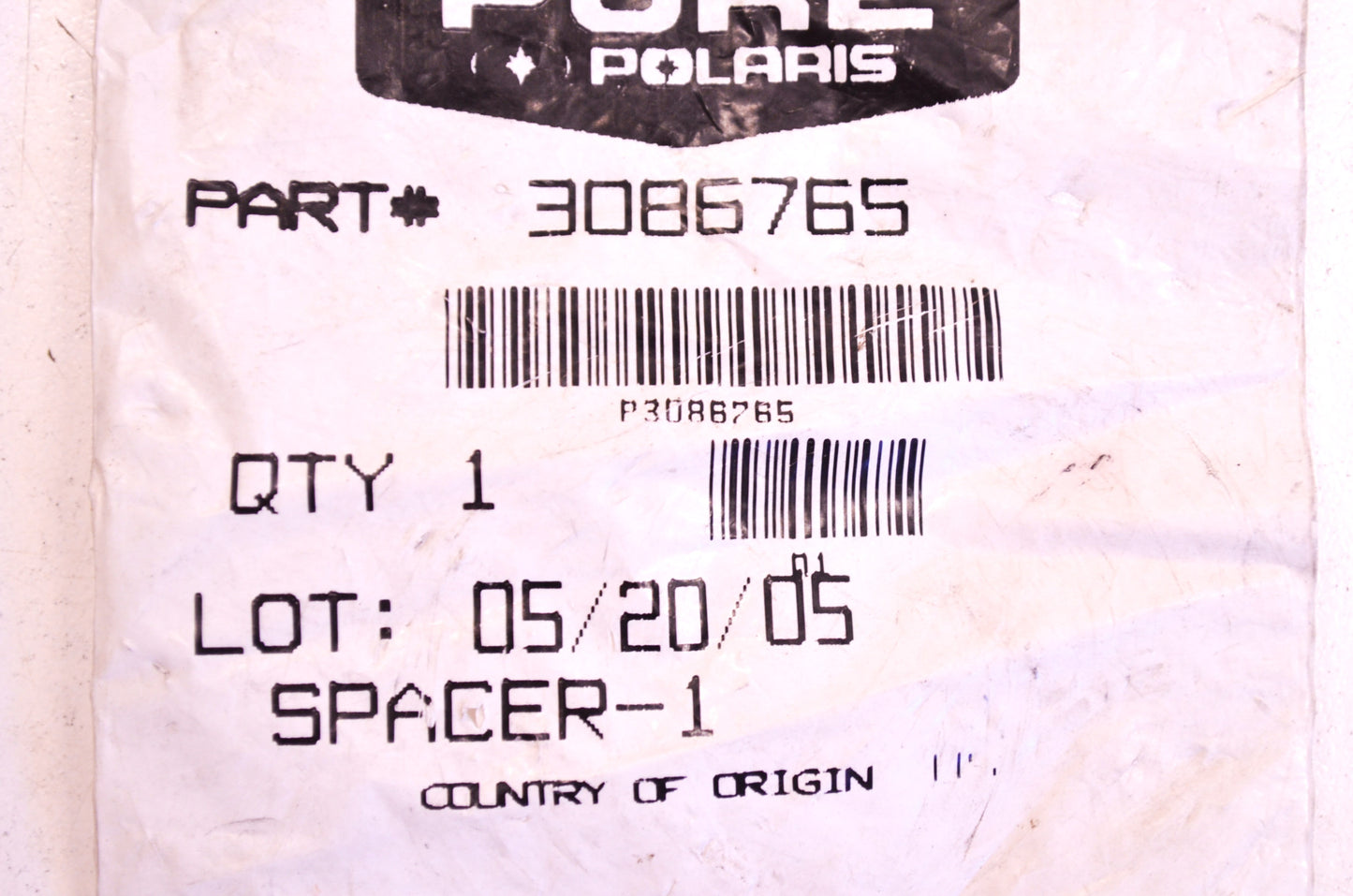 New OEM Polaris Crankshaft Spacer NOS