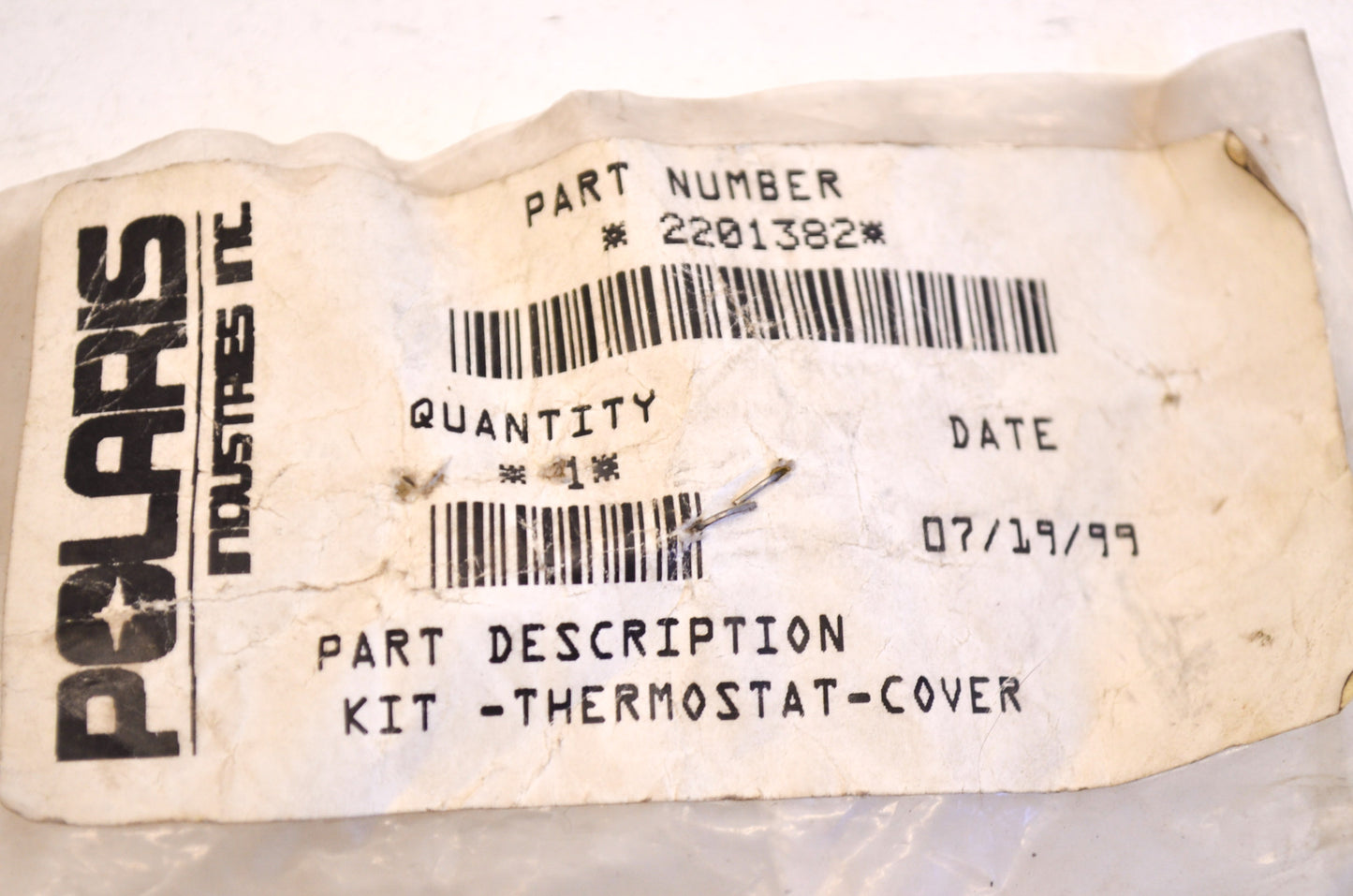 OEM Polaris 2201382 Thermostat Cover Kit NOS