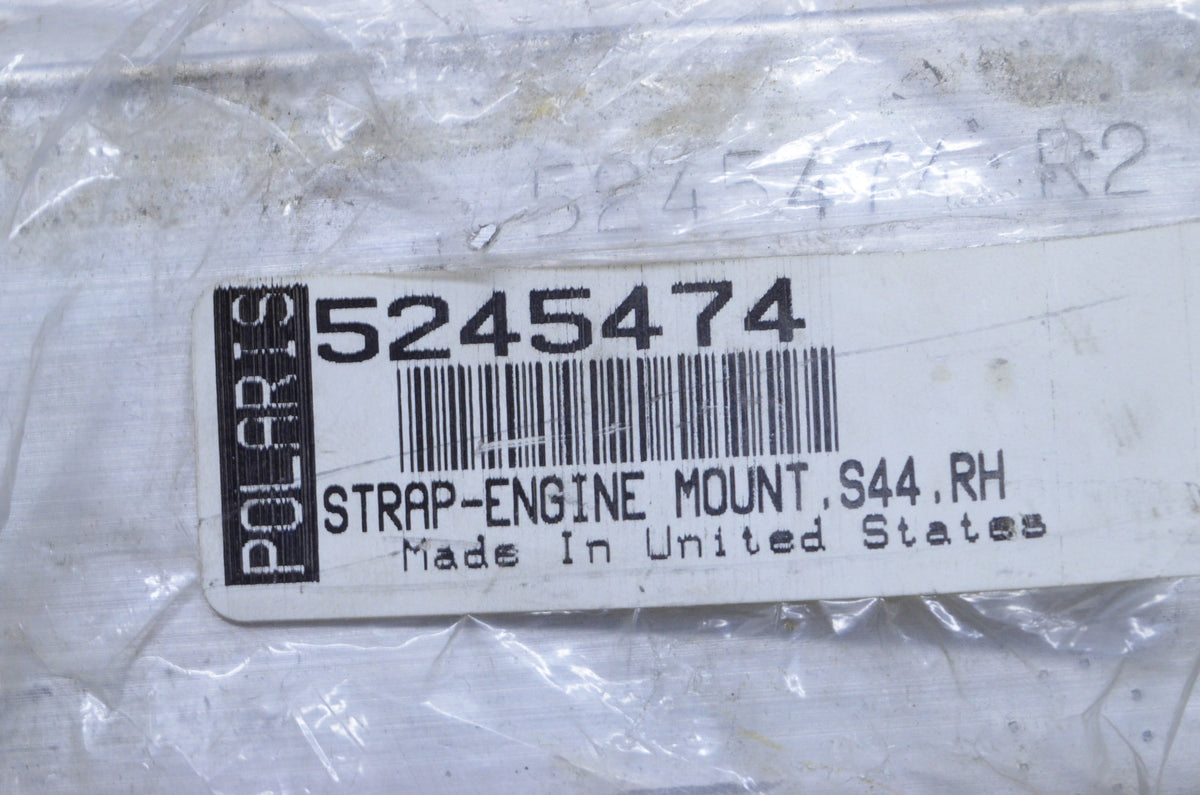 OEM Polaris 5245474 S44 Right Hand Engine Mount Strap NOS