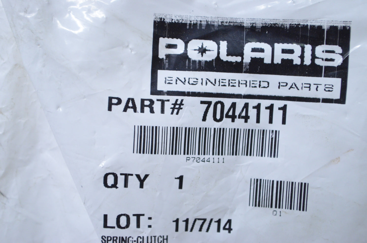 OEM Polaris 7044111 Clutch Spring 90-155 NOS