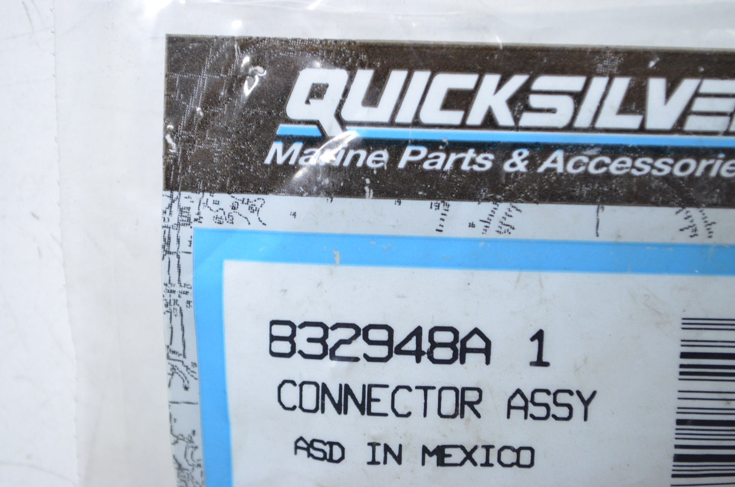 OEM Mercury 832948A1, 832948 Connector Assembly NOS
