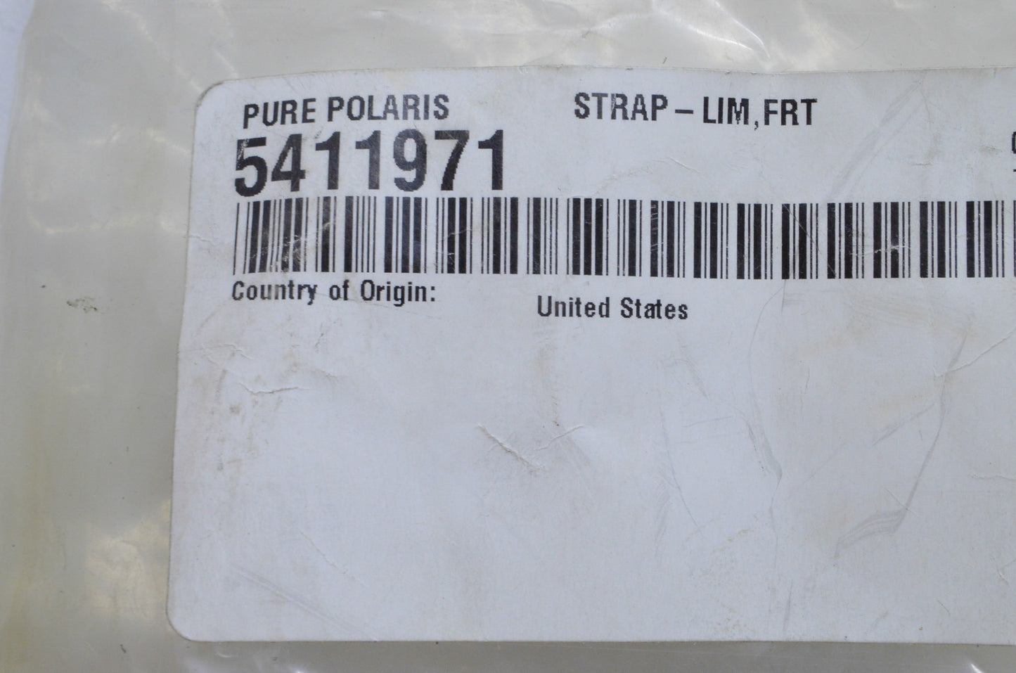 OEM Polaris 5411971 Front Limiter Strap NOS