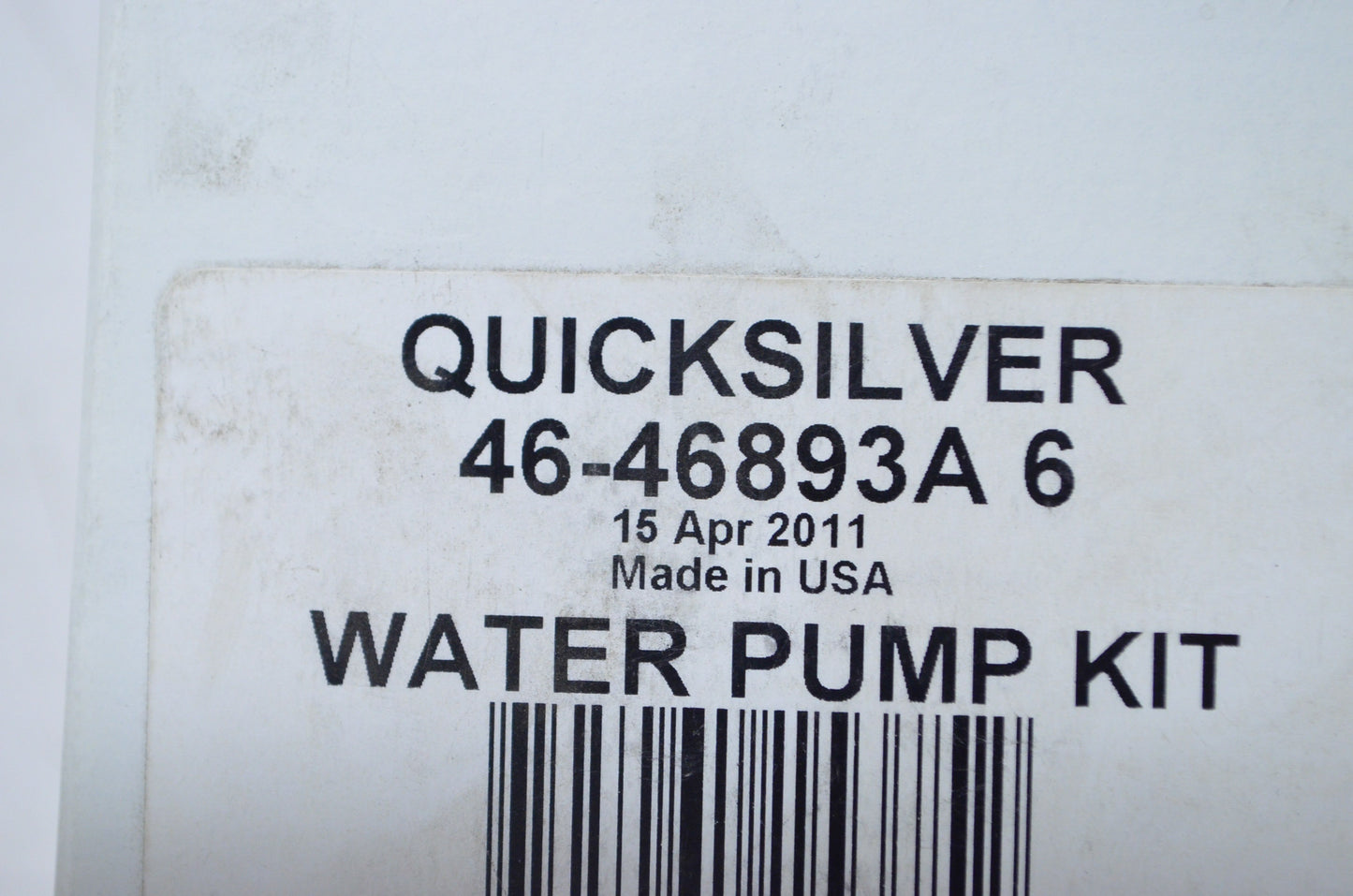 New OEM Mercury Water Pump Kit NOS