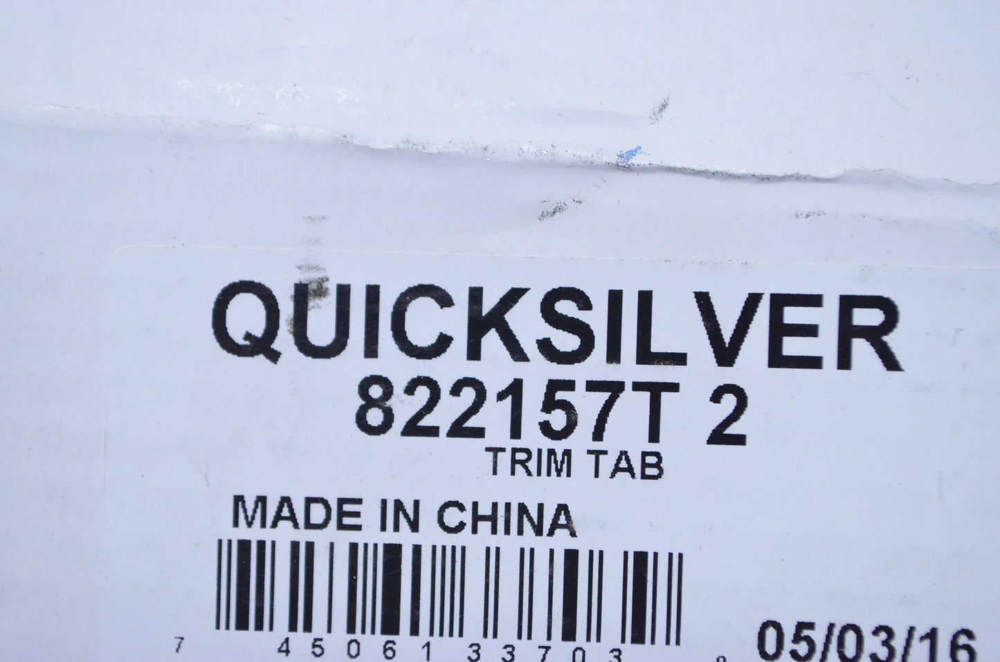 New OEM Mercury Trim Tab NOS