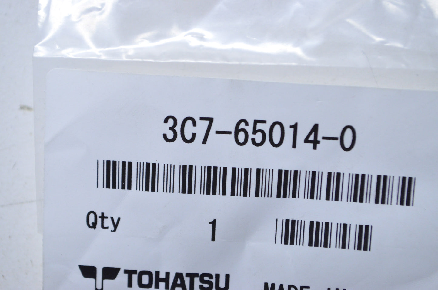 New OEM Tohatsu Lower Rubber Water Pipe Seal NOS