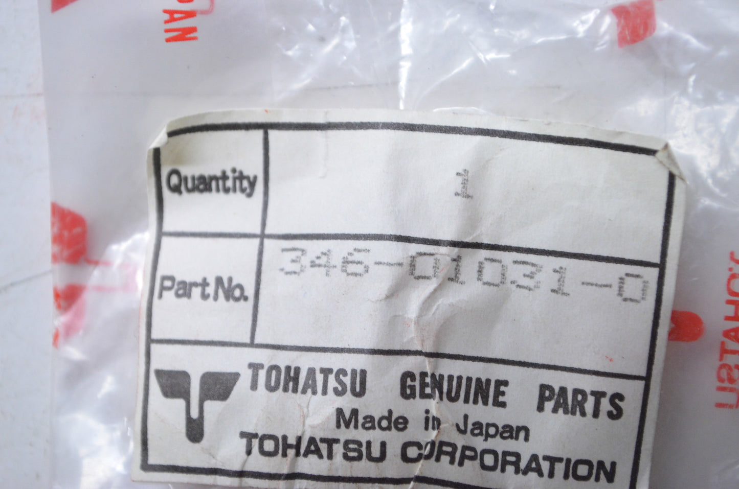 New OEM Tohatsu Thermostat Cap NOS