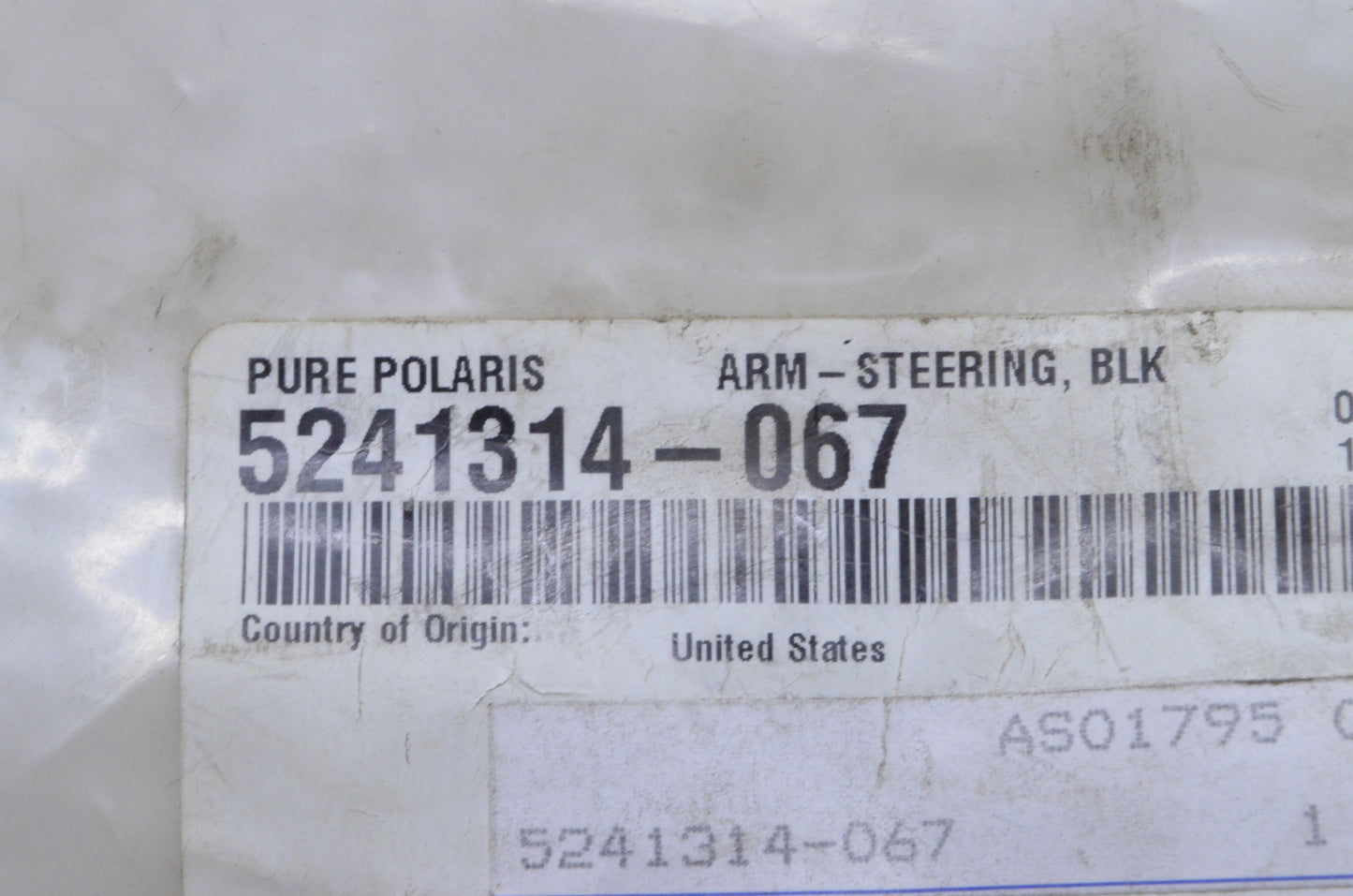 New OEM Polaris Steering Arm Assembly NOS