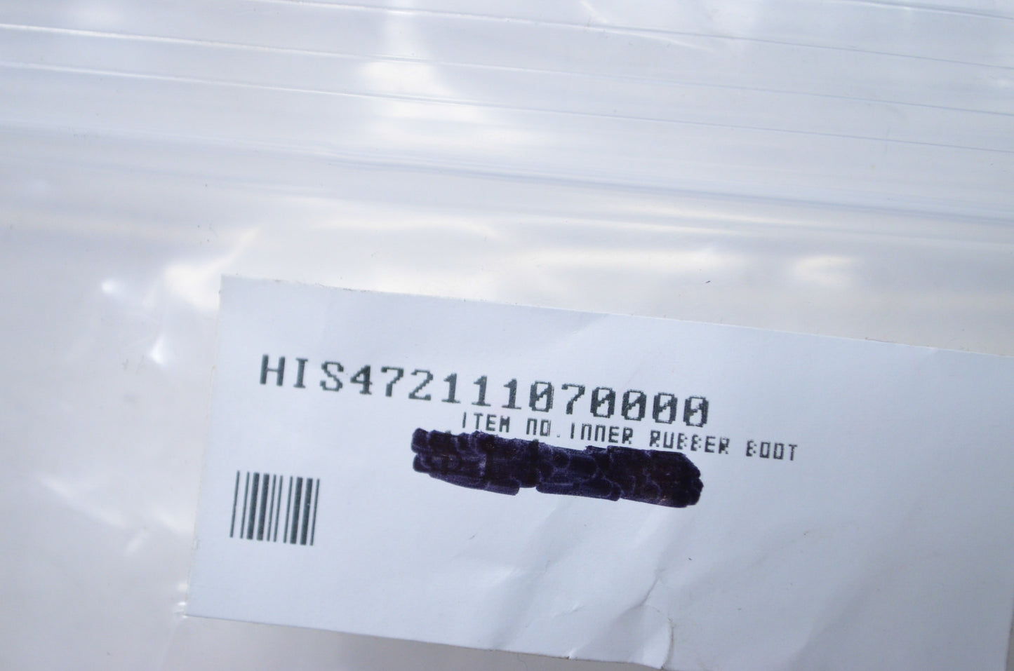 Hisun 47211-1070-000 Inner Rubber Boot NOS
