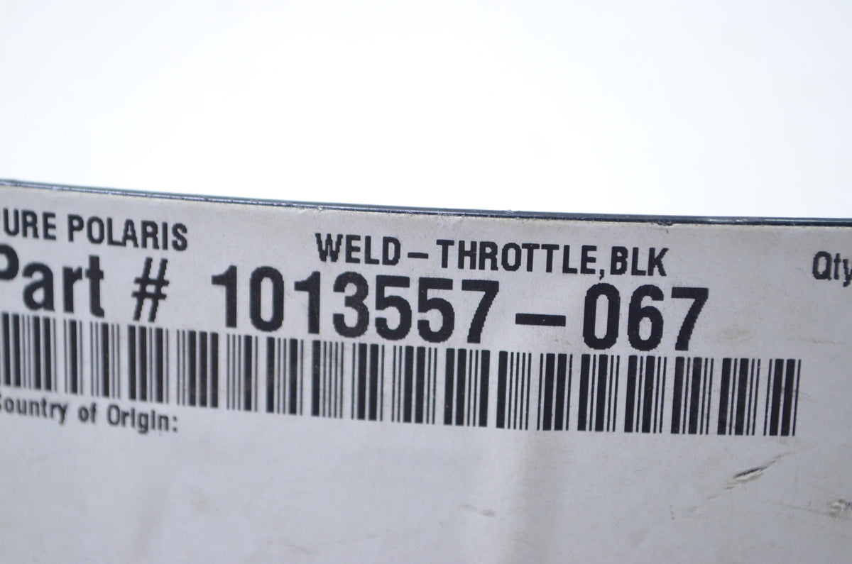 OEM Polaris 1013557-067 Black Throttle NOS