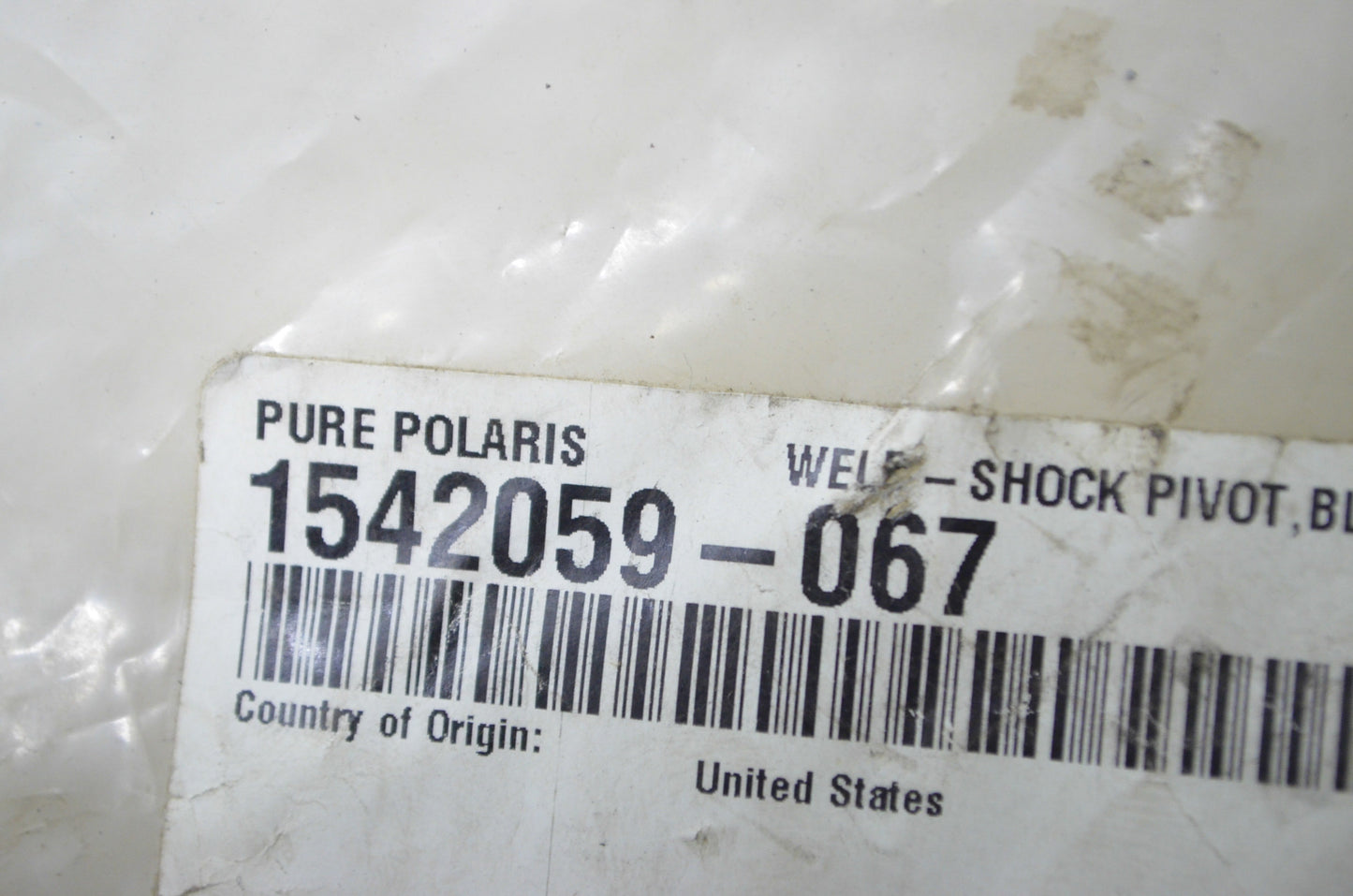 OEM Polaris 1542059-067 Black Shock Pivot NOS