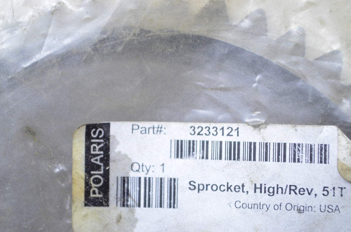 OEM Polaris 3233121 Sprocket 51T NOS