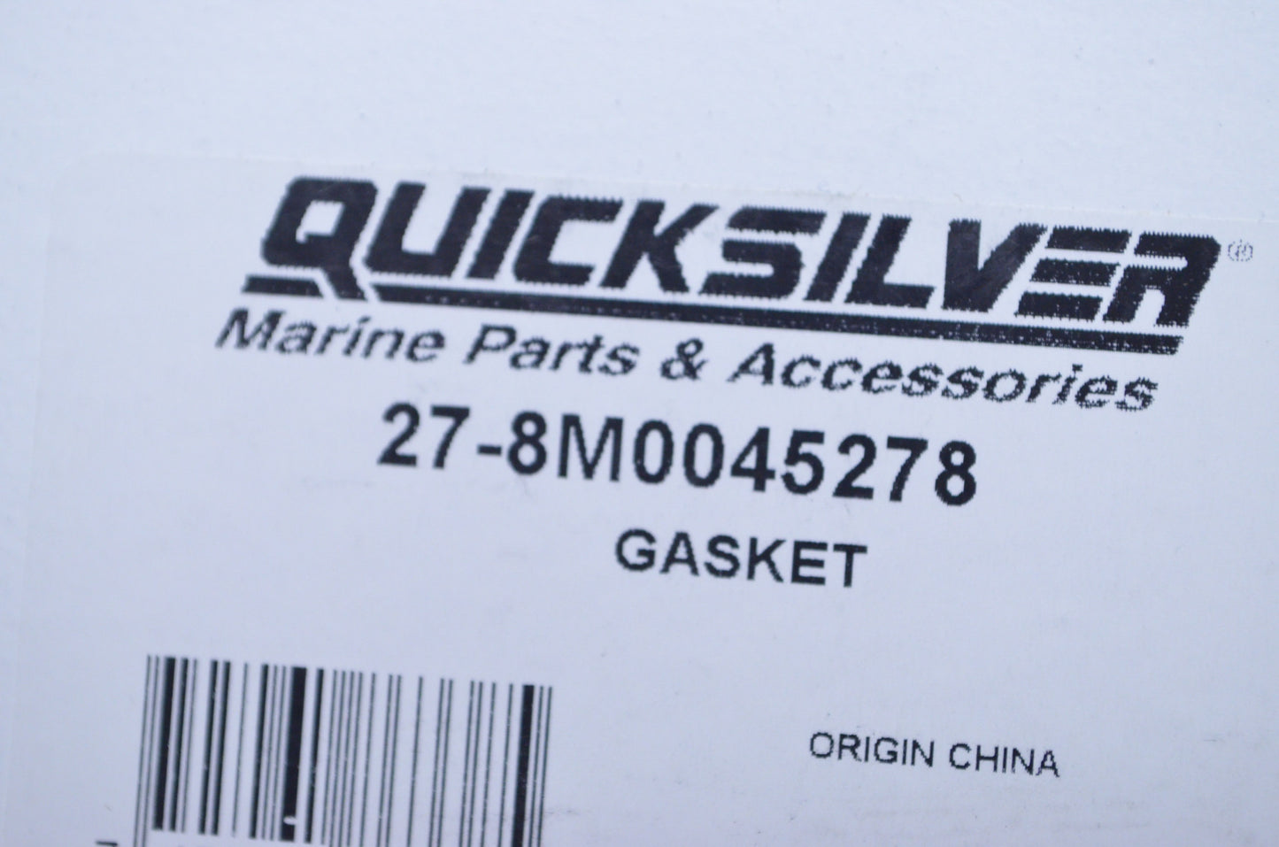 OEM Mercury 27-8M0045278 Gasket NOS