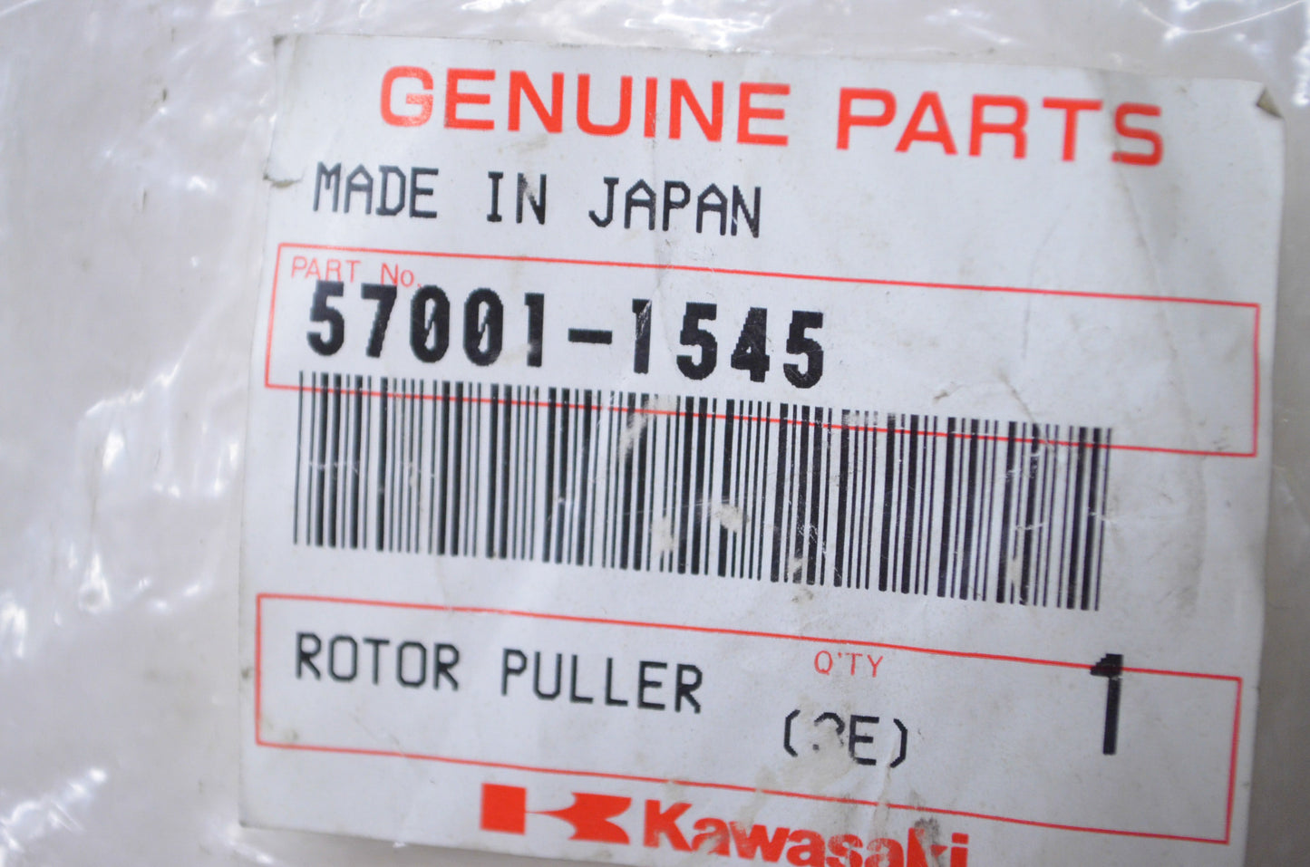New OEM Kawasaki 57001-1545 Rotor Holder NOS