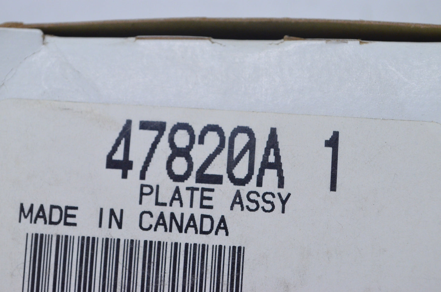 OEM Mercury 47820A 1 Anode Plate Assembly NOS