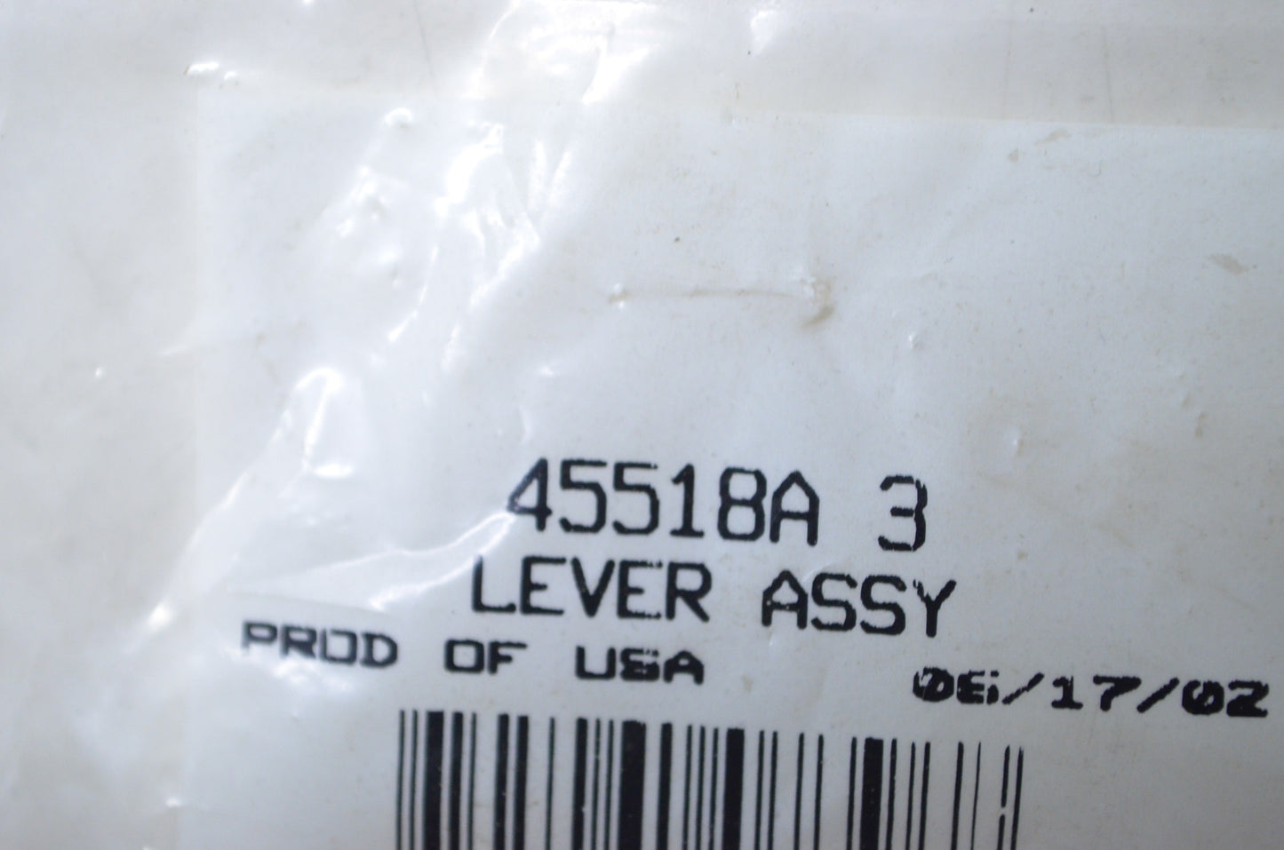 OEM Mercury 45518A 3 Shift Lever Assembly NOS