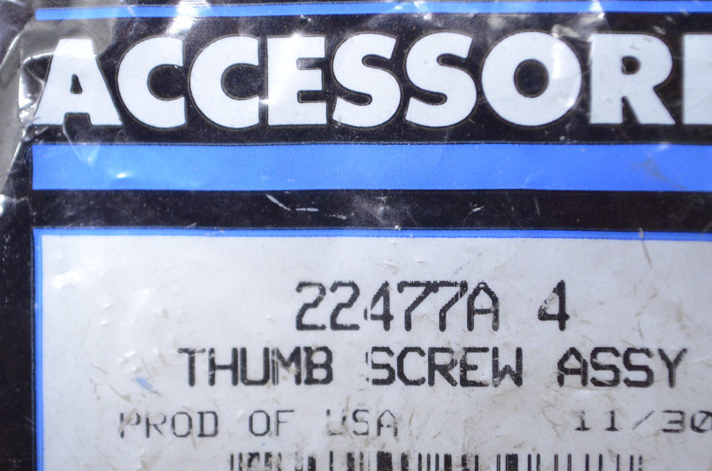 New OEM Mercury Thumb Screw Assembly NOS