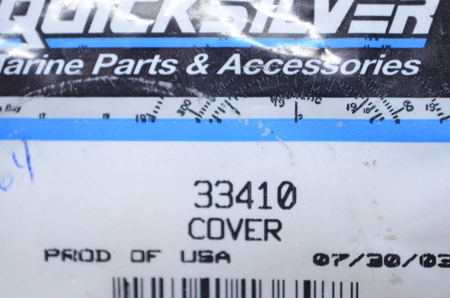 OEM Mercury 33410 Gear Housing Cover NOS
