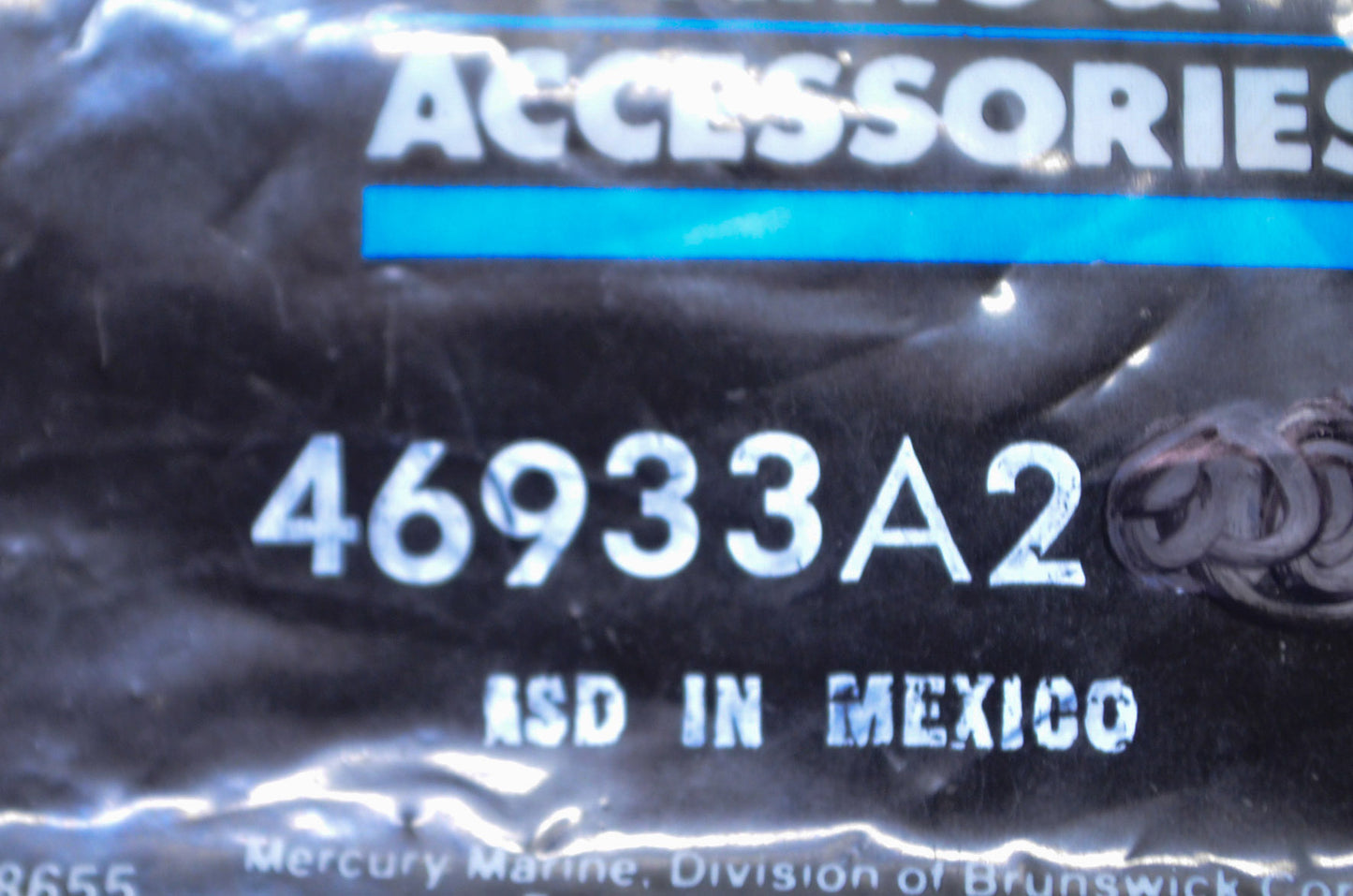 OEM Mercury 46933A2 Ground Strap NOS