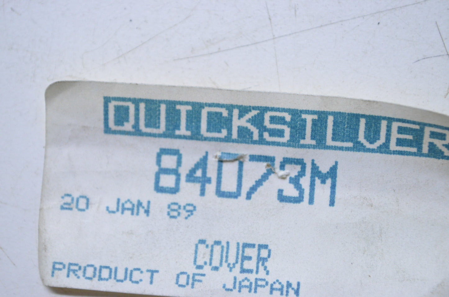 OEM Mercury 84073M Cover NOS