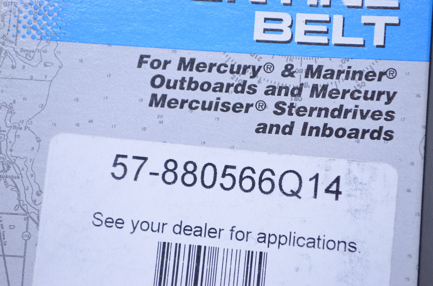 New OEM Mercury Serpentine Belt NOS