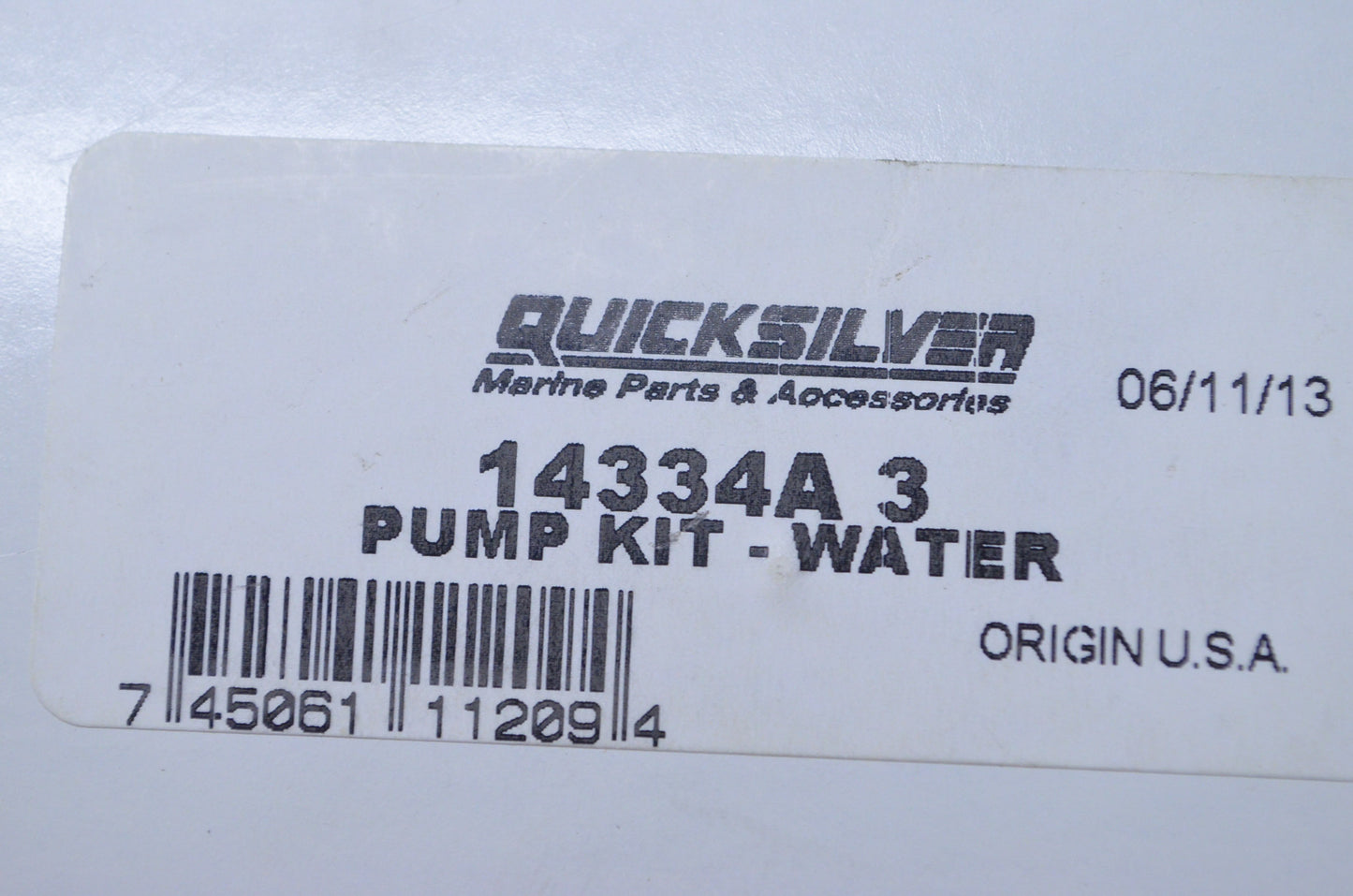 New OEM Mercury Water Pump Kit NOS