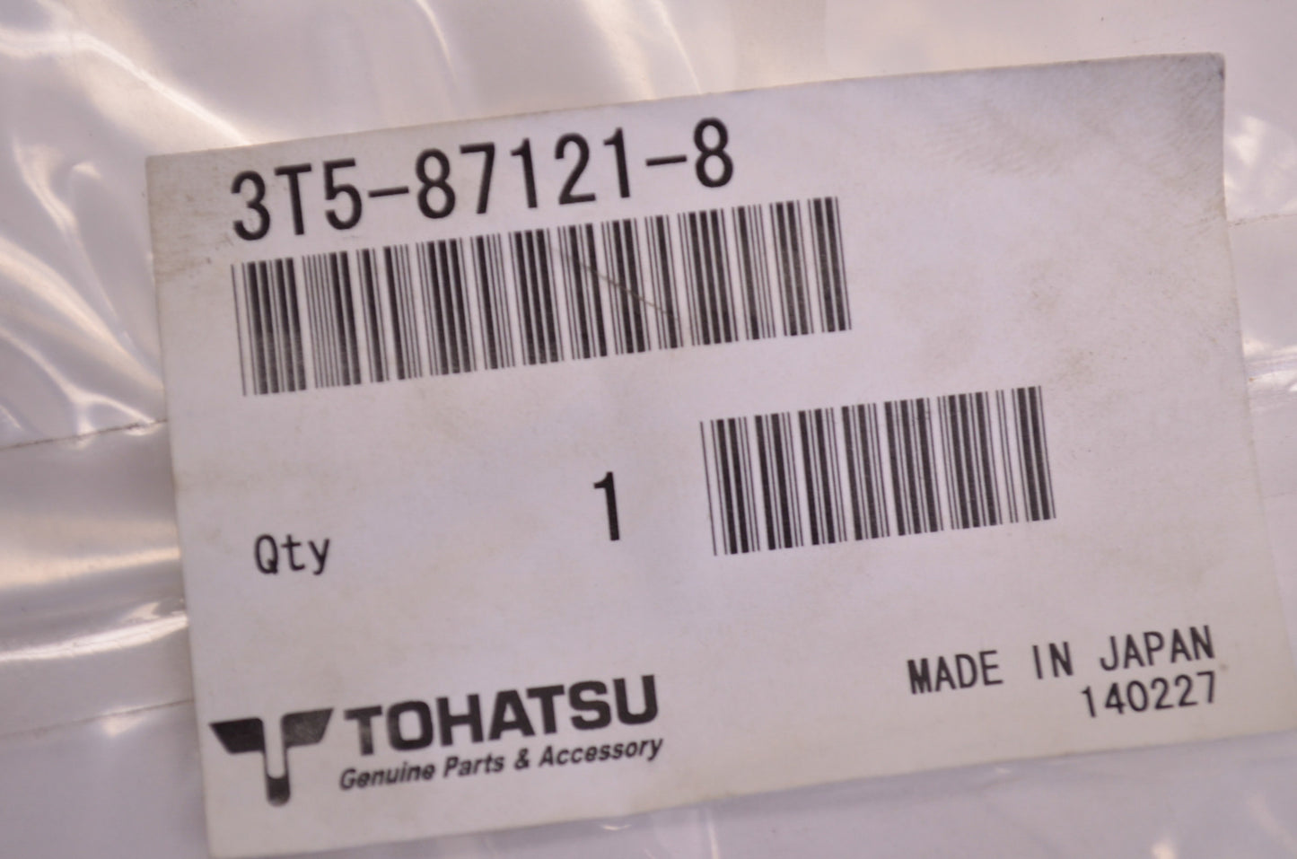 Tohatsu 3T5-87121-8 Powerhead Gasket Kit NOS