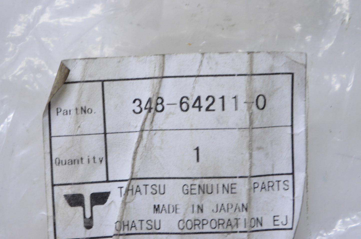 New OEM Tohatsu Propeller Shaft NOS