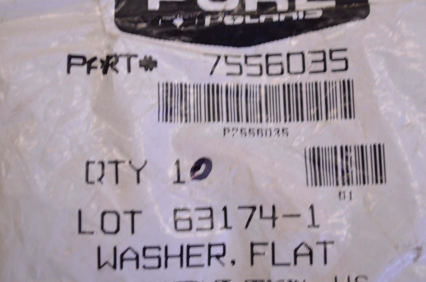 OEM Victory 7556038 Flat Washer Qty 10 NOS