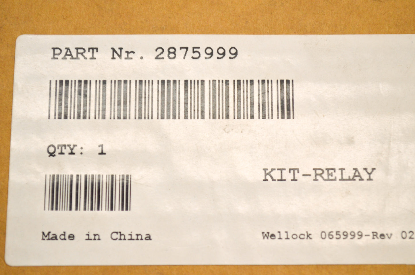 New OEM Polaris Relay NOS