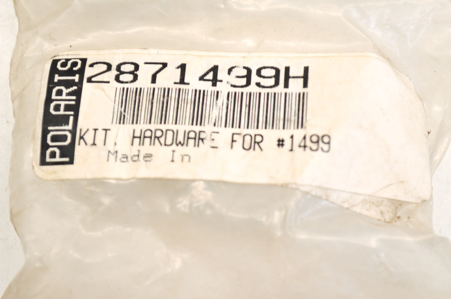 New OEM Polaris Rack Extender Hardware Kit NOS