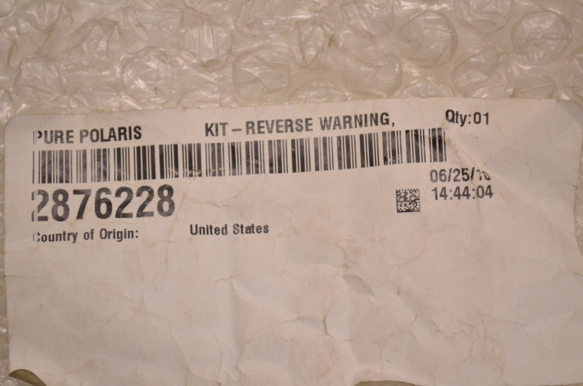 OEM Polaris 2876228 Reverse Warning Kit NOS