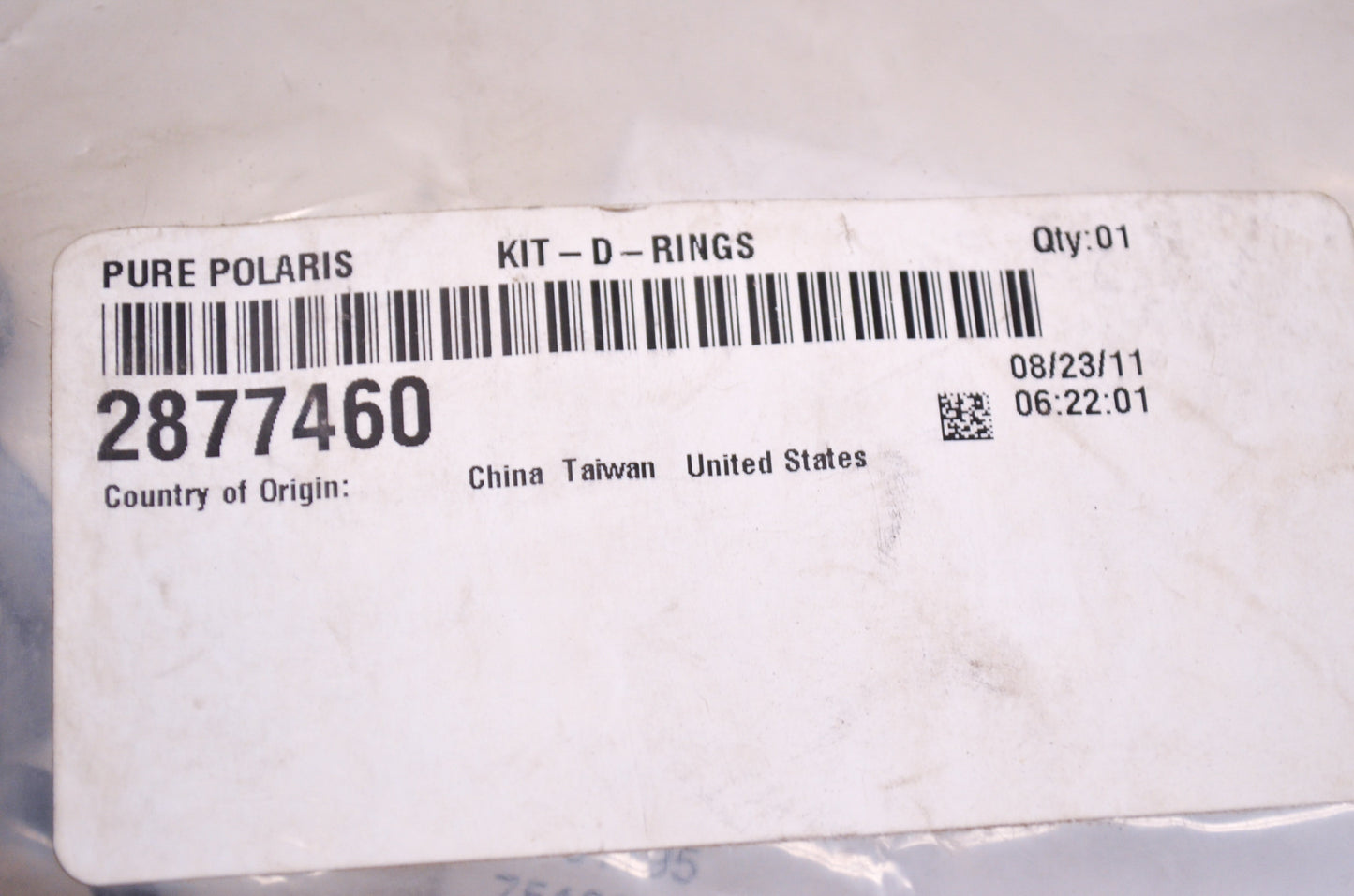 New OEM Polaris D-Ring Kit NOS